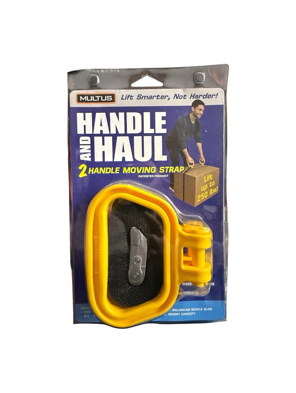 MULTUS Handle & Haul 2 Handle Moving Strap Boxes Furniture Appliances, New